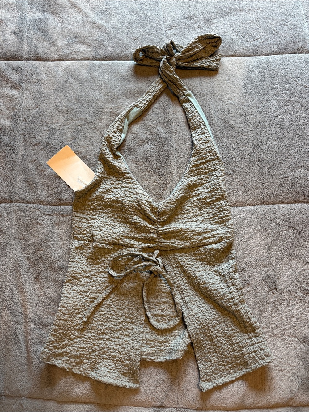 Halter-style cami